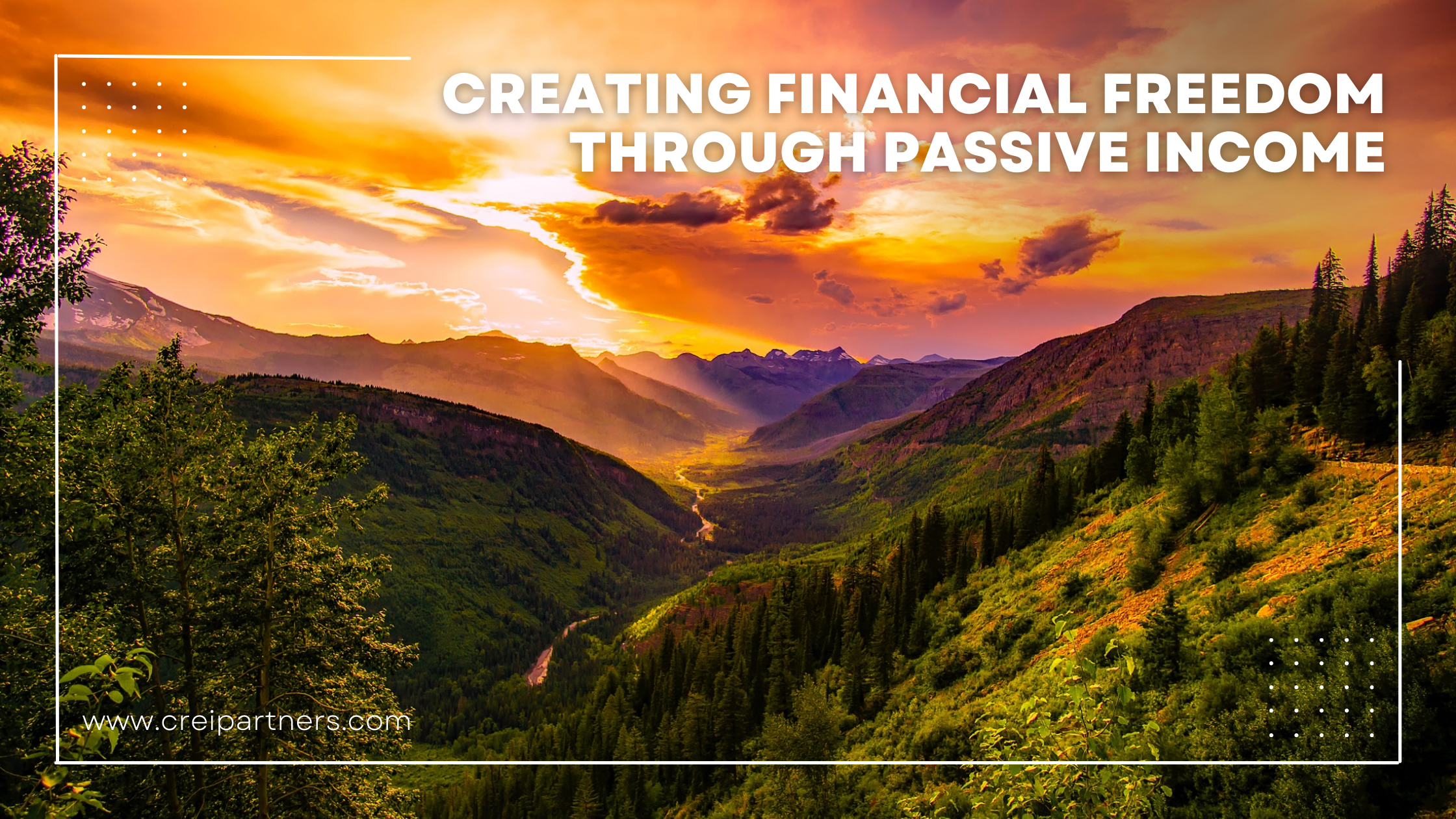 Creating financial freedom through passive income